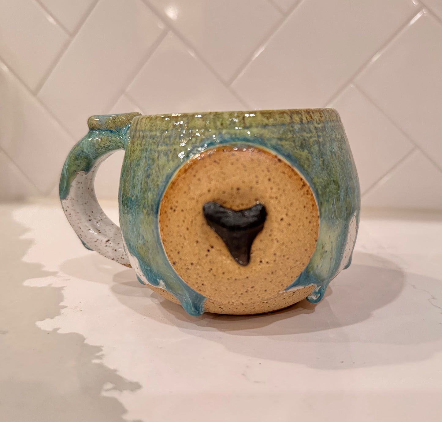 Folly Shark Tooth Mug, 12 oz